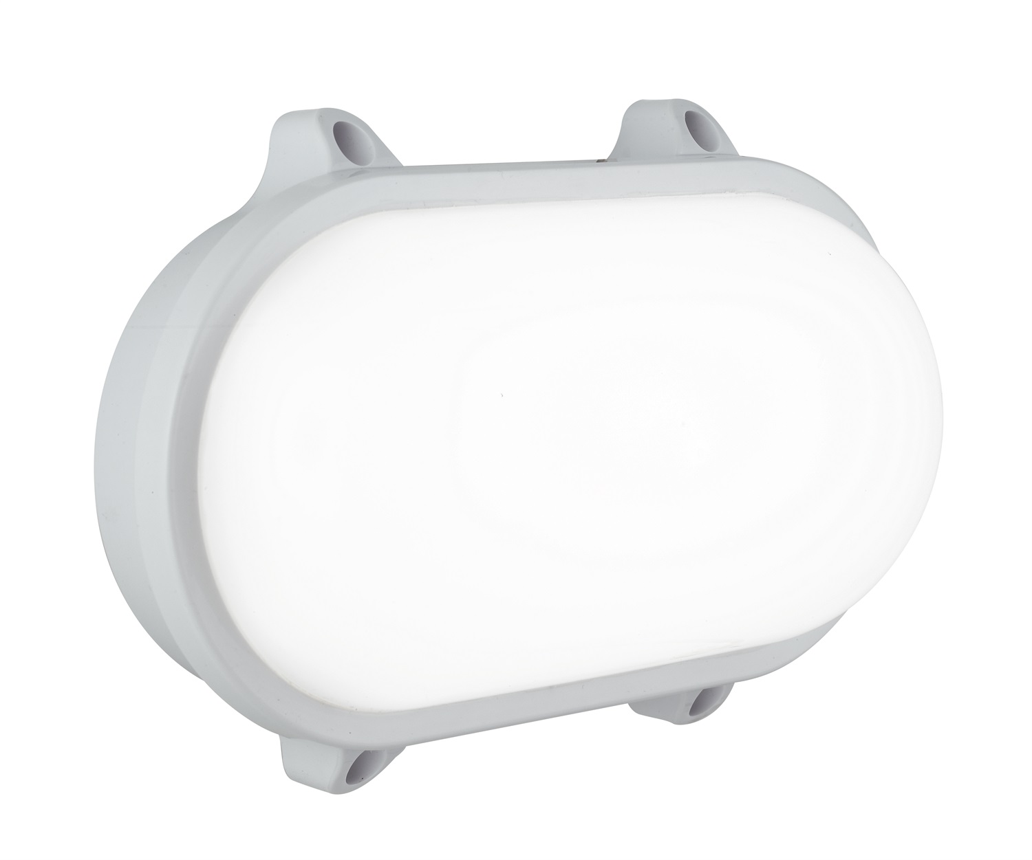 FAN EUROPE Intec Plafoniera LED Ovale 15W 1900LM IP65 Colore Luce Naturale 4000K