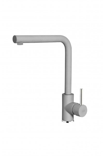 Elleci Miscelatore Monocomando Cucina Trail in Metaltek Alluminio con Canna Girevole - MMKTRA79