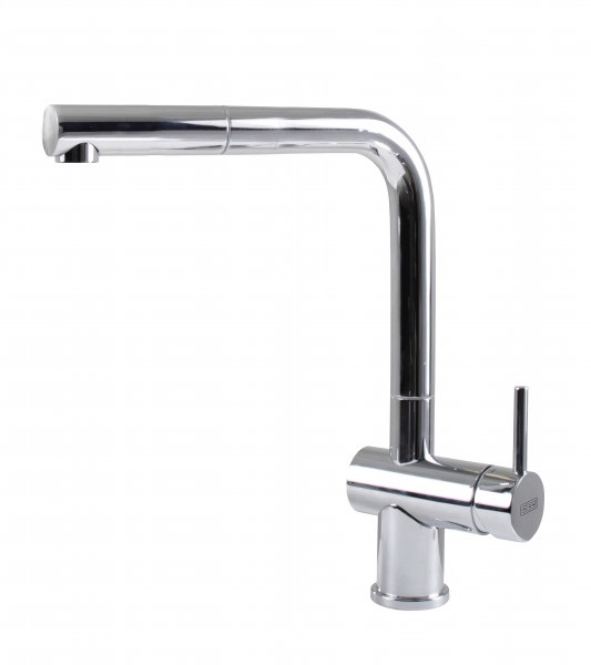 Elleci Stream Plus Miscelatore Cucina Monocomando Cromo con Canna Girevole e Doccetta Estraibile