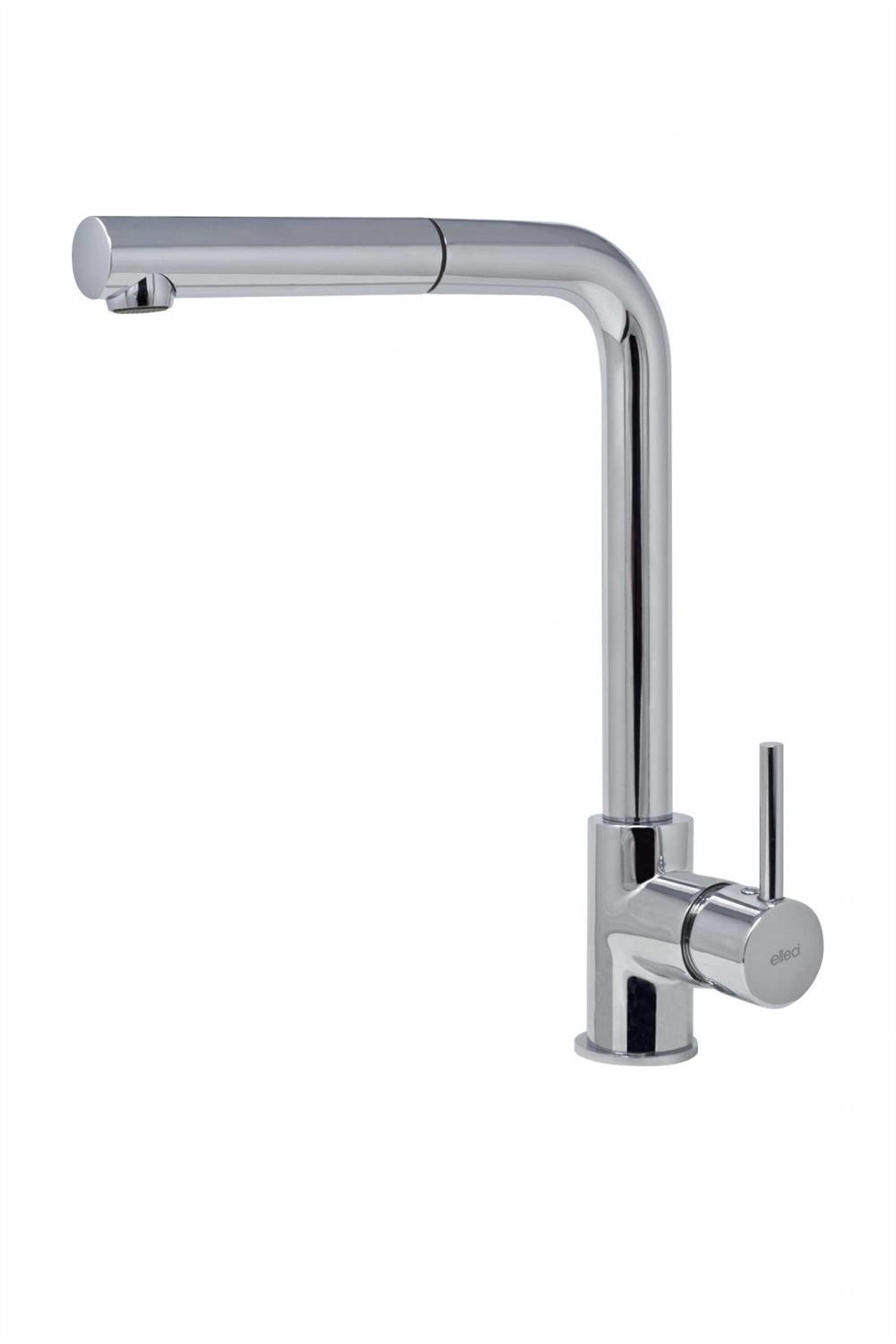 Elleci Trail Plus Miscelatore Monocomando Cucina Cromo con Doccetta Estraibile e Canna Girevole