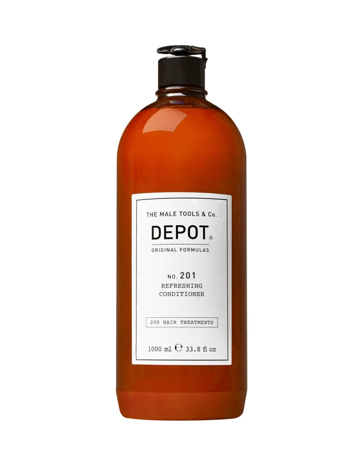 Depot No. 201 Balsamo Rinfrescante 1000 ml - Condizionatore Idratante e Tonificante per Uomo, Adatto a Tutti i Tipi di Capelli