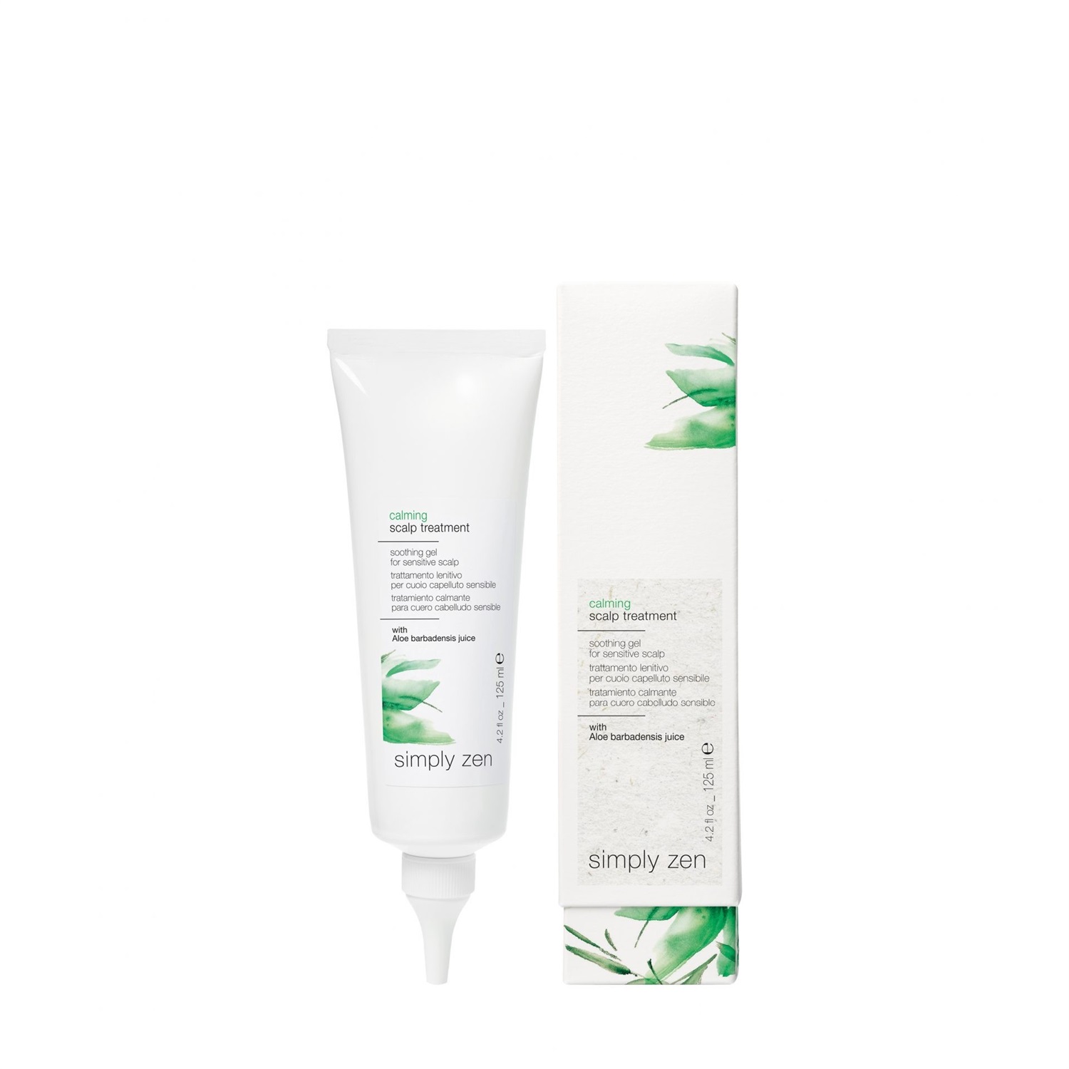 Simply Zen Calming Scalp Treatment Gel Lenitivo per Cuoio Capelluto Sensibile 125 ml con Aloe Vera