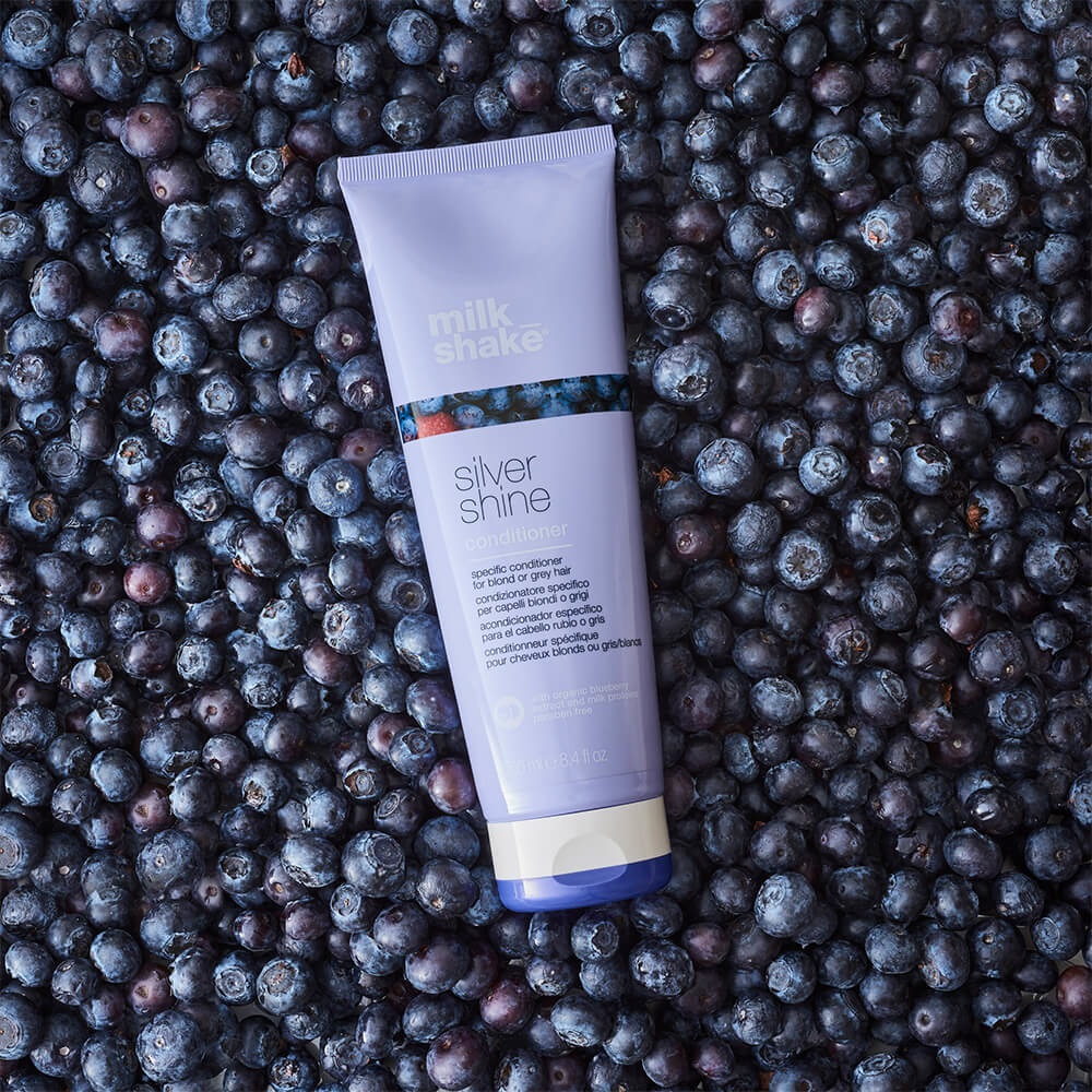 Milk_Shake Silver Shine Conditioner 250 ml - Balsamo Antigiallo per Capelli Biondi e Grigi