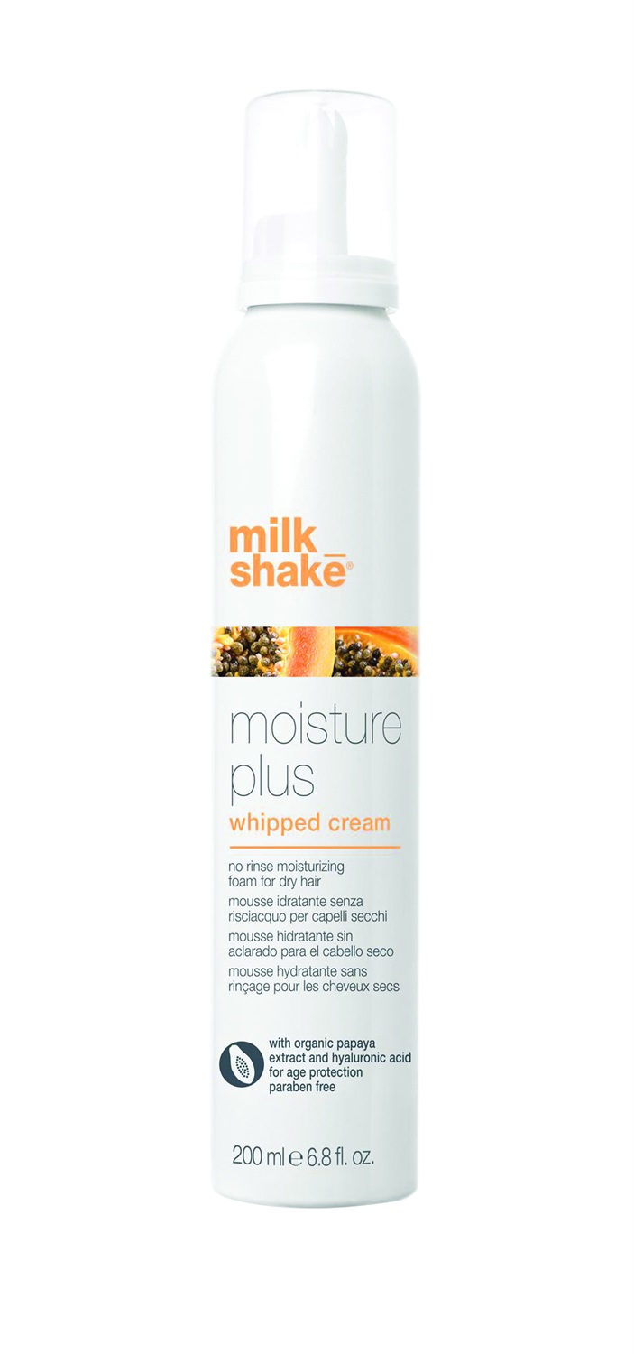 Milk Shake Whipped Cream Moisture Plus Mousse Idratante Senza Risciacquo per Capelli Secchi 200 ml
