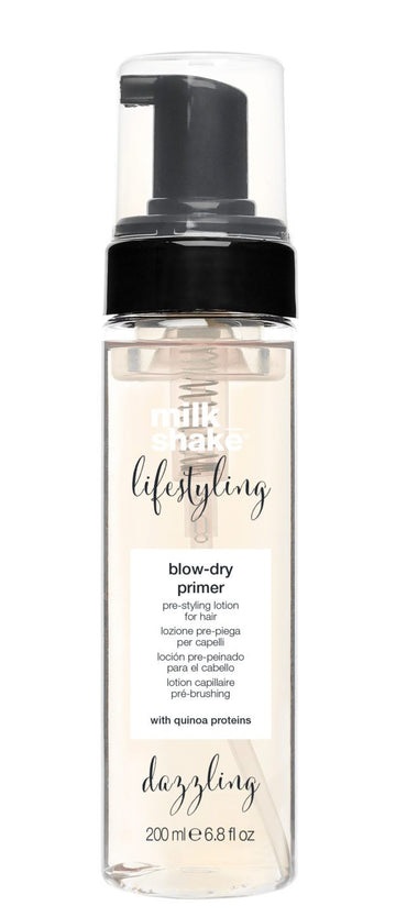 milk_shake Lifestyling Blow-Dry Primer Lozione Pre-Piega 200 ml per Tutti i Tipi di Capelli