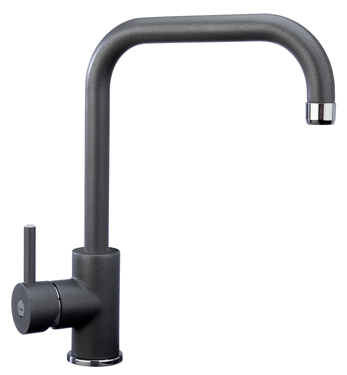 Plados VENMIX20 Miscelatore Cucina Monocomando in Ultragranit Black Matt - Altezza 32,1 cm, Rotazione 360°