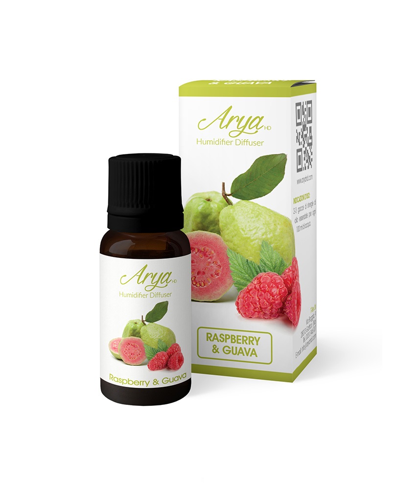 Arya Olio Essenziale 10 ml - Sinergia di Raspberry e Guava per il Benessere