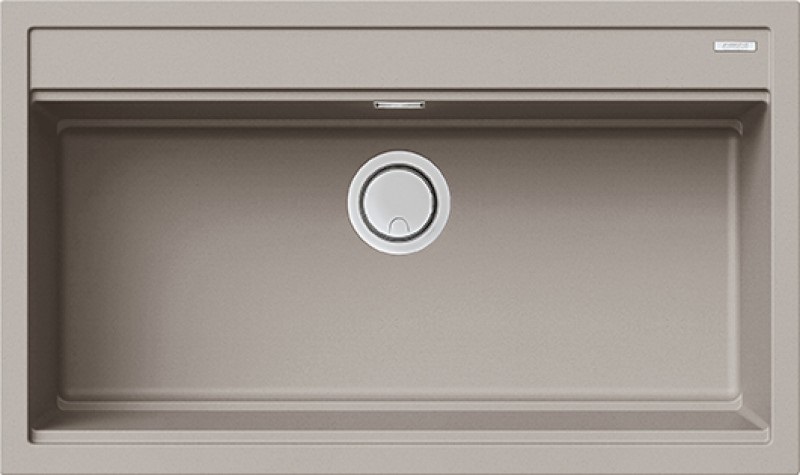 Elleci Best 360 Lavello da Incasso 1 Vasca 86x51 cm Granitek Tortora LGB36043