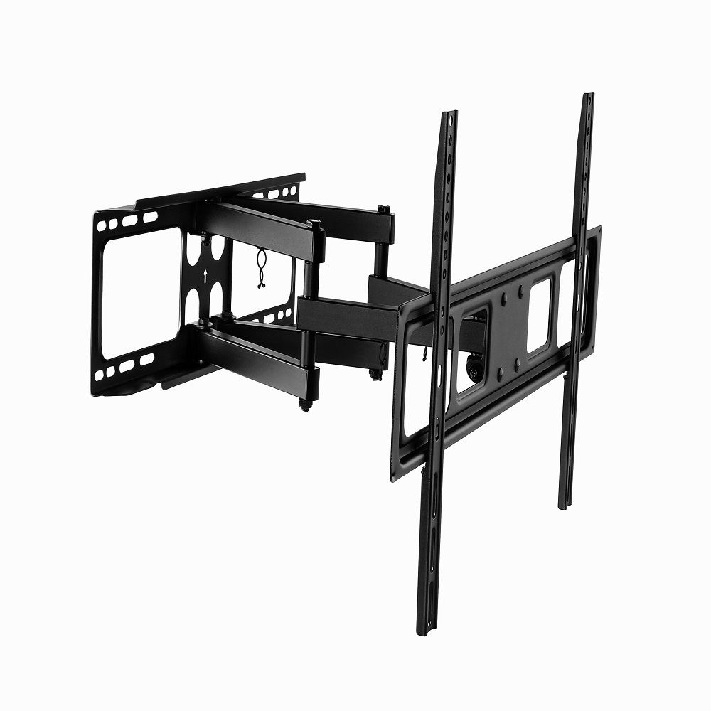 Munari SP350 - Supporto TV fino a 70'' con 3 Snodi, Inclinazione -15° a 5°, Max 40 Kg, Nero
