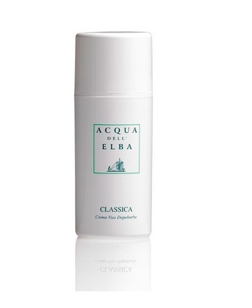 Acqua dell'Elba Classica Crema Viso Dopobarba Uomo 100ml - Idratante, Lenitivo e Profumato con Vitamina E