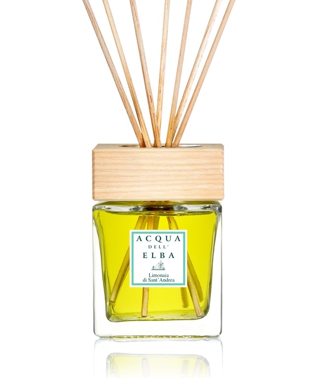 Acqua dell'Elba Profumatore d'Ambiente Limonaia di Sant'Andrea 200 ml - Fragranza Vitalizzante con Oli Essenziali di Limone