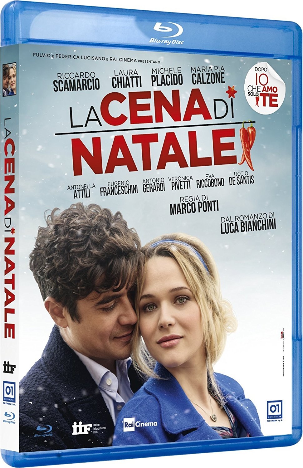 Rai Cinema La Cena di Natale (Blu-Ray) - Commedia con Scamarcio, Chiatti e Placido