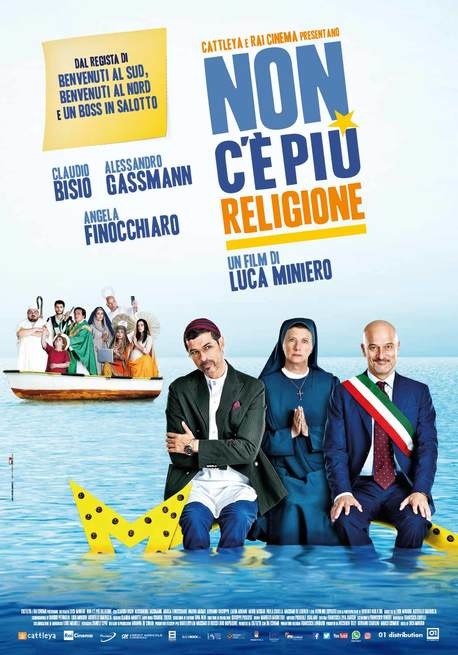 Rai Cinema Non c'è più religione - Blu-Ray Commedia (2016) con Bisio, Gasman, Finocchiaro