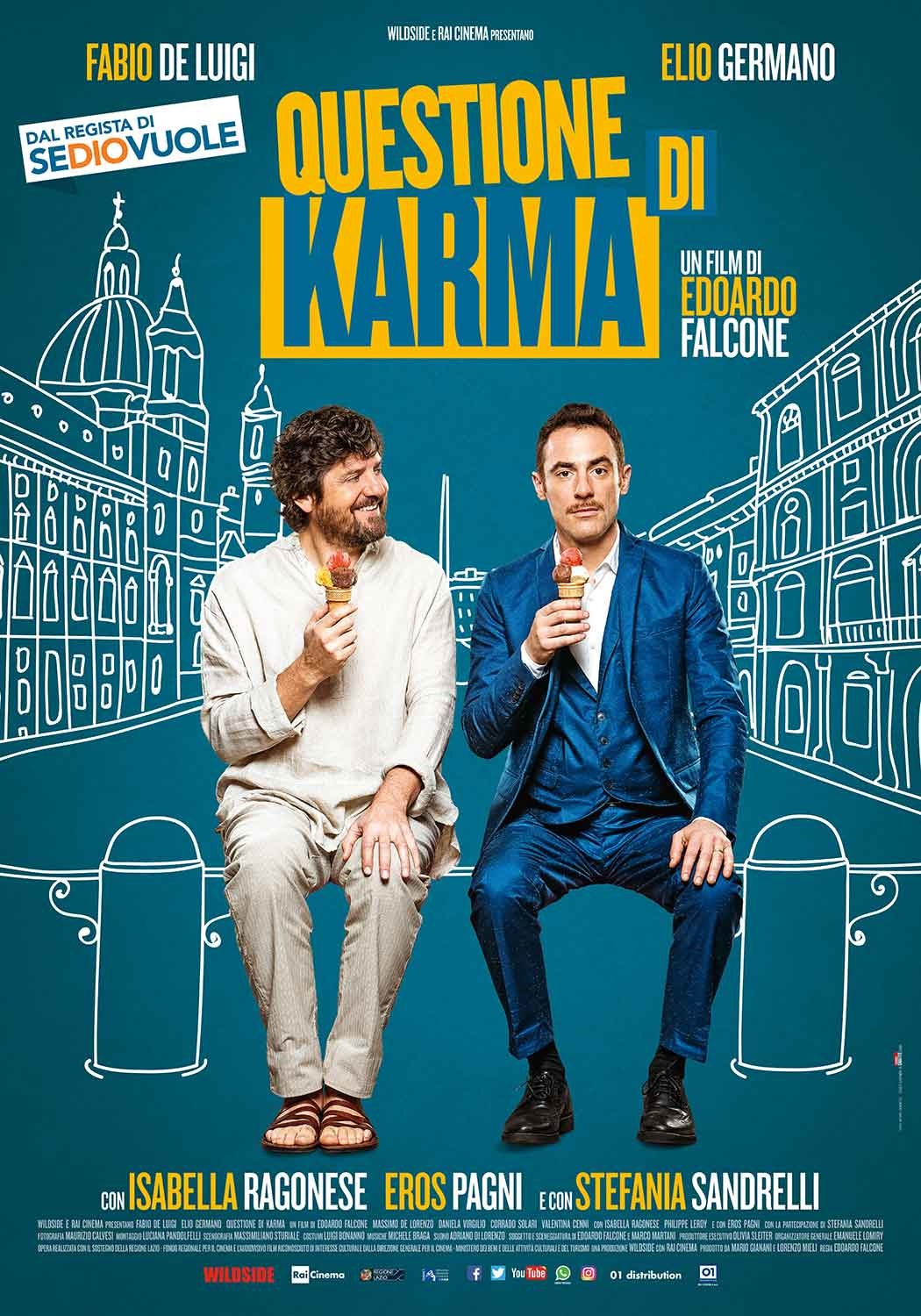 Rai Cinema Questione Di Karma - Blu-Ray Commedia (2017) - NUOVO Sigillato