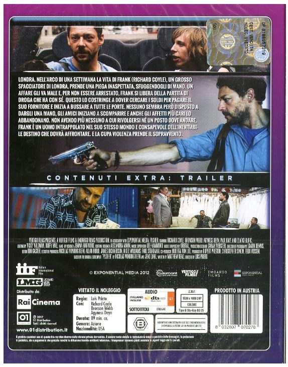 IIF Pusher - Blu-Ray Disc - Genere: Crime