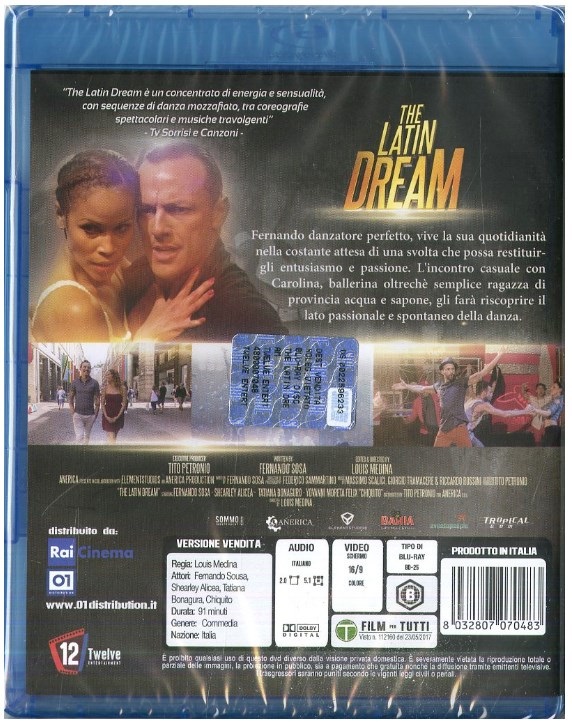 Twelve Entertainment The Latin Dream - Blu-Ray Disc (Drammatico)