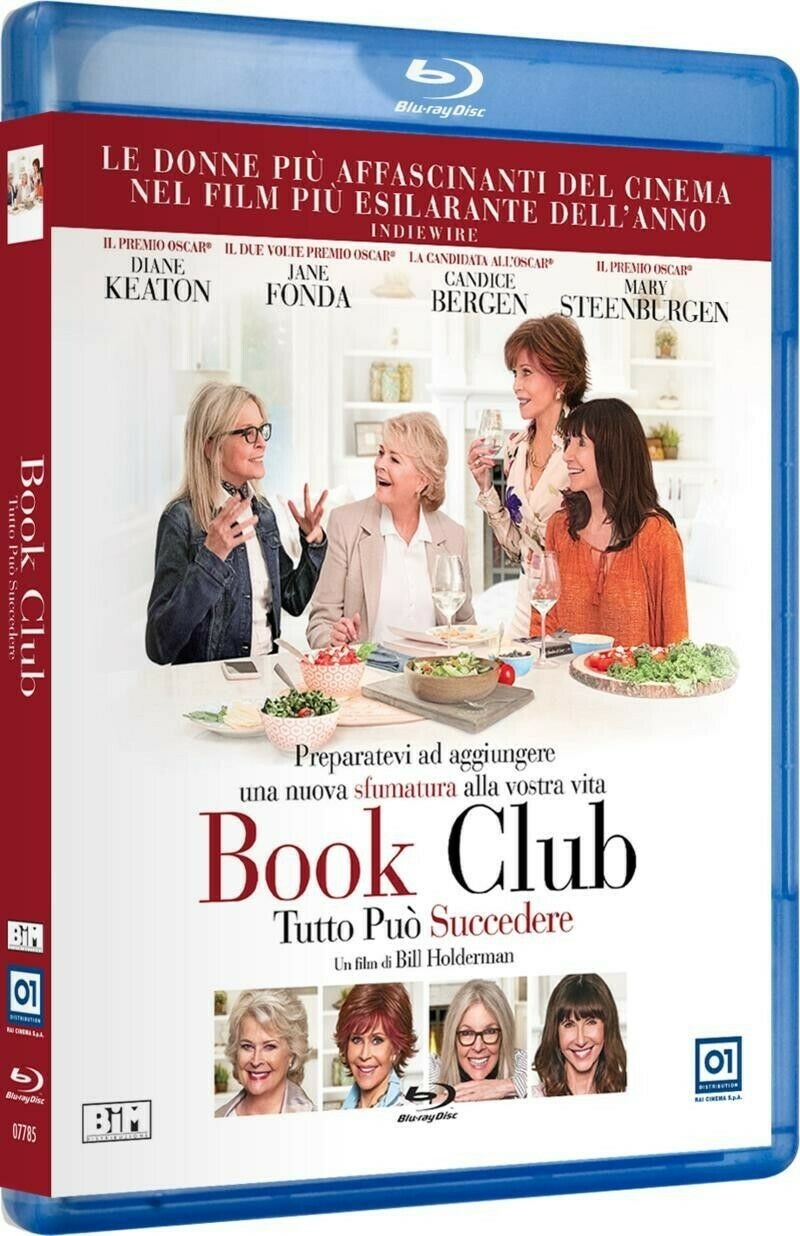 BIM Book Club - Tutto Può Succedere (Blu-Ray, Commedia, Nuovo, 2018)
