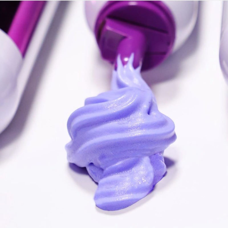 Fanola No Yellow Incredible Foam Balsamo Mousse Antigiallo 250 ml per Capelli Biondi e Decolorati