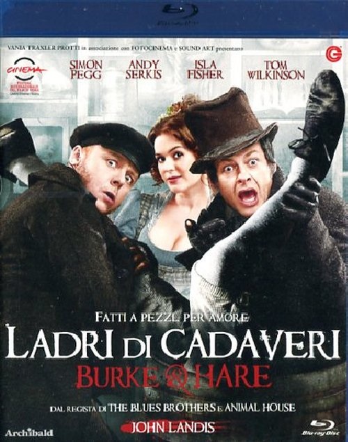 Cecchi Gori Burke & Hare - Ladri Di Cadaveri (Blu-Ray, Commedia, 2010) con Andy Serkis e Tom Wilkinson