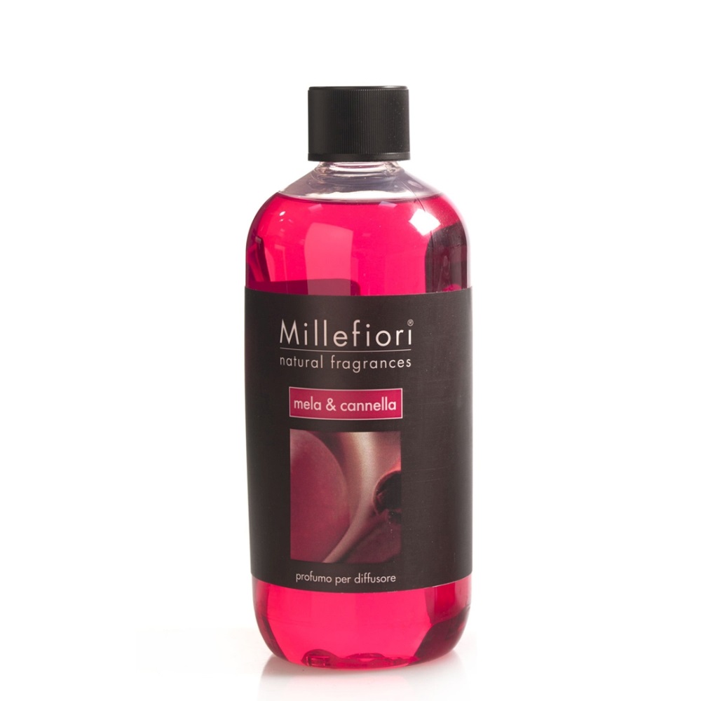 Millefiori Milano Ricarica Diffusore 500 ml - Fragranza Mela & Cannella