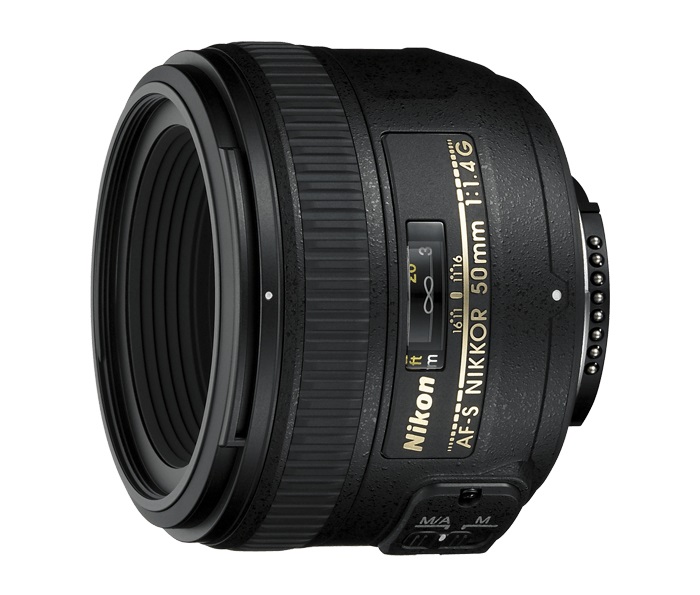 Nikon AF-S NIKKOR 50mm f/1.4G Obiettivo Standard Nero con Garanzia Nital 4 Anni