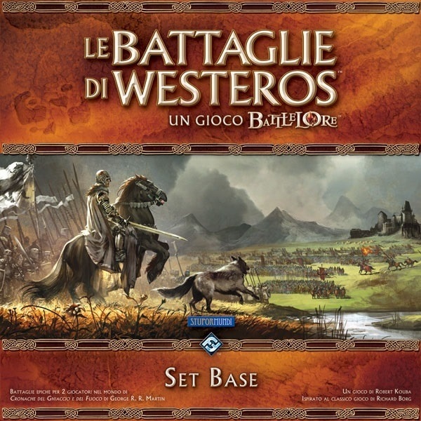 Giochi Uniti Le Battaglie di Westeros - Gioco da Tavolo Base in Italiano con 2 Espansioni