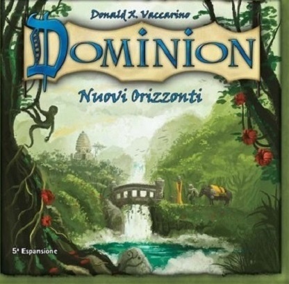 Giochi Uniti Dominion: Nuovi Orizzonti - Espansione Gioco da Tavolo con 300 Carte e Nuove Meccaniche