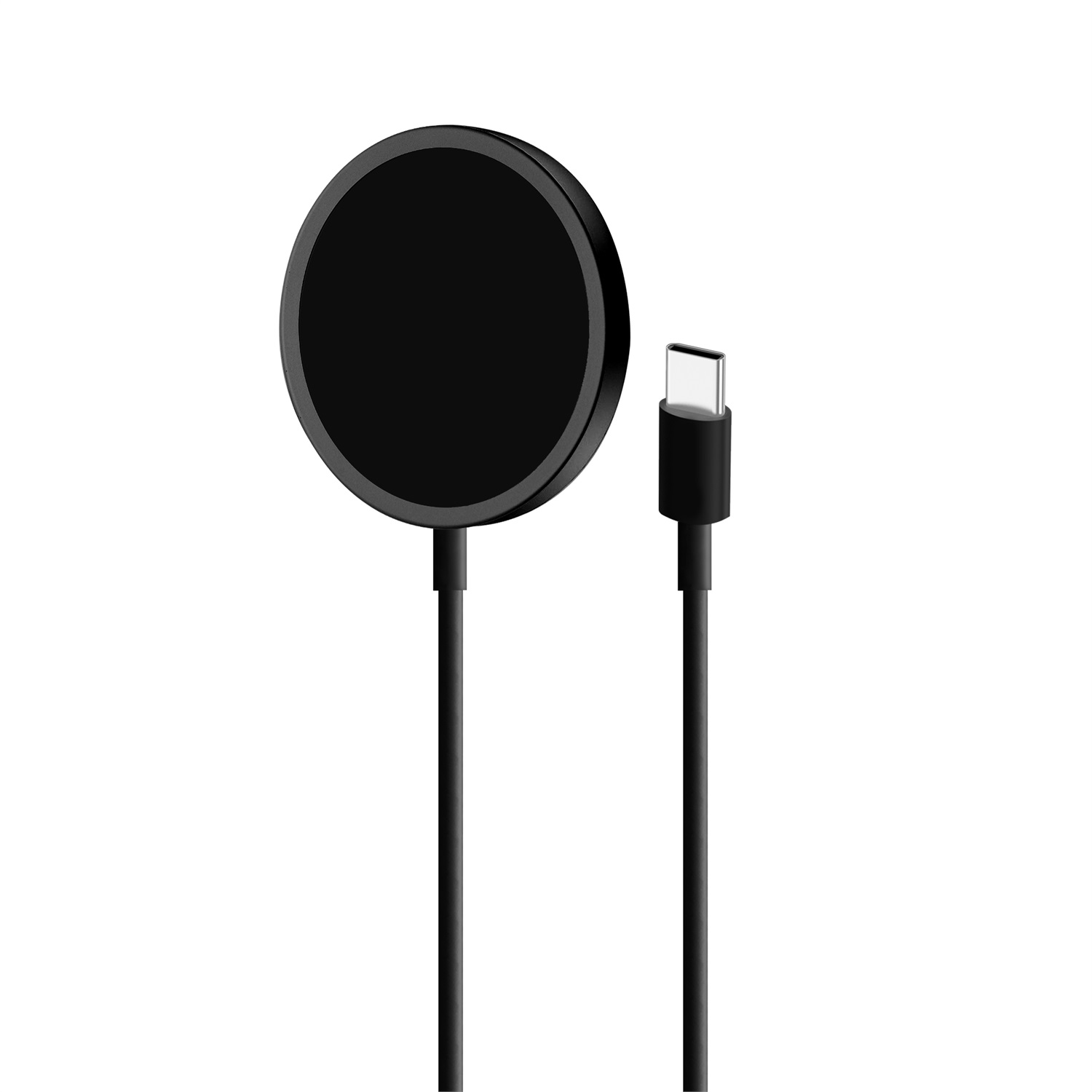 PURO CUSBCMAG1BLK Caricabatterie MagSafe USB-C 1M Nero per iPhone 12 e dispositivi compatibili
