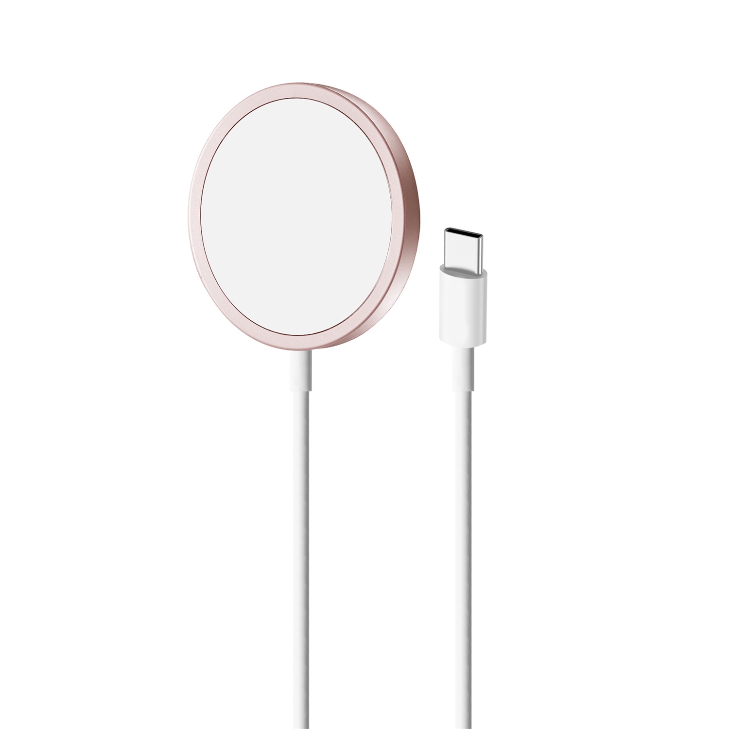 PURO CUSBCMAG1ROSE Alimentatore da Rete MagSafe USB-C 1M Rosa per Ricarica Wireless