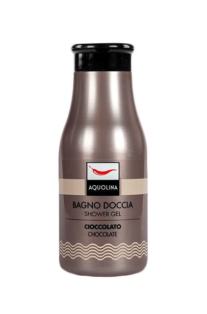 Aquolina Bagnoschiuma Cioccolato e Latte 250 ml - Delicato e Cremoso, Adatto a Tutti i Tipi di Pelle