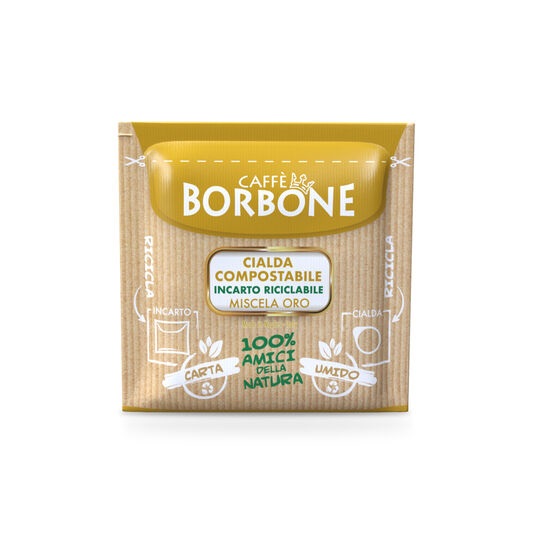 Caffè Borbone Cialde Compostabili Miscela Oro - 100 Cialde ESE 44 mm
