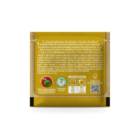 Caffè Borbone Cialde Compostabili Miscela Oro - 100 Cialde ESE 44 mm