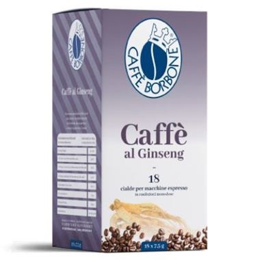 Caffè Borbone Cialde al Ginseng ESE 44mm - Confezione da 18 Cialde