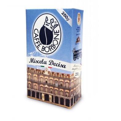 Caffè Borbone Miscela Decisa Caffè Macinato 250 g - Adatto per Espresso Italiano e Moka