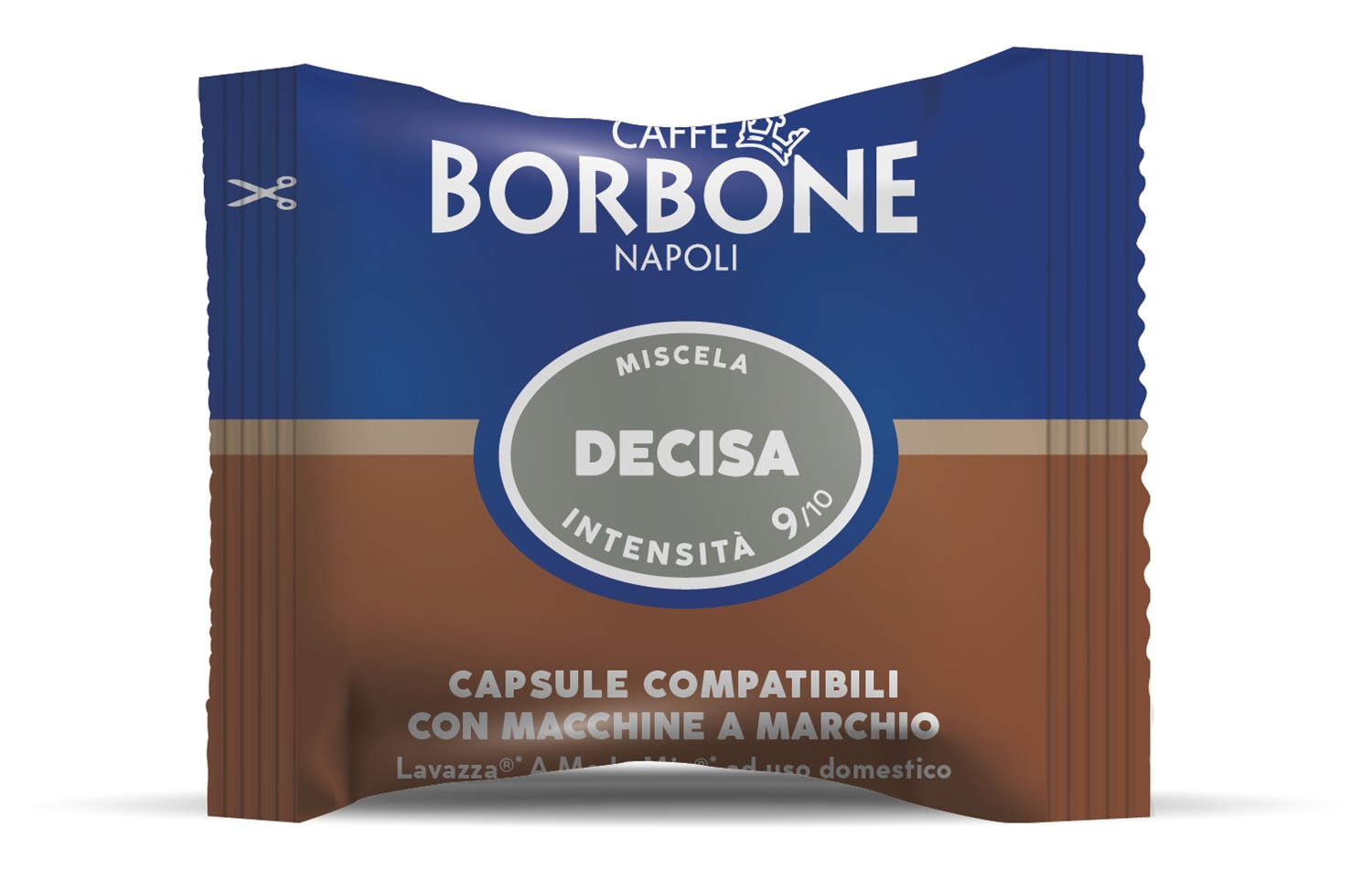 Caffè Borbone Capsule Compatibili Lavazza A Modo Mio Miscela Decisa - 50 pz - Gusto Forte e Cremoso