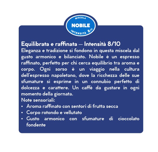 Caffè Borbone Miscela Nobile (Blu) - Capsule Compatibili Lavazza A Modo Mio, Confezione da 120 pz