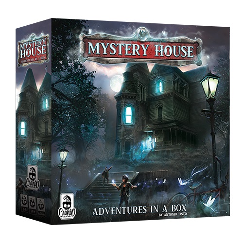 Cranio Creations Mystery House - Gioco da tavolo di Deduzione, 3D Escape Room, 1-5 Giocatori, 12 , 60 Minuti di Gioco