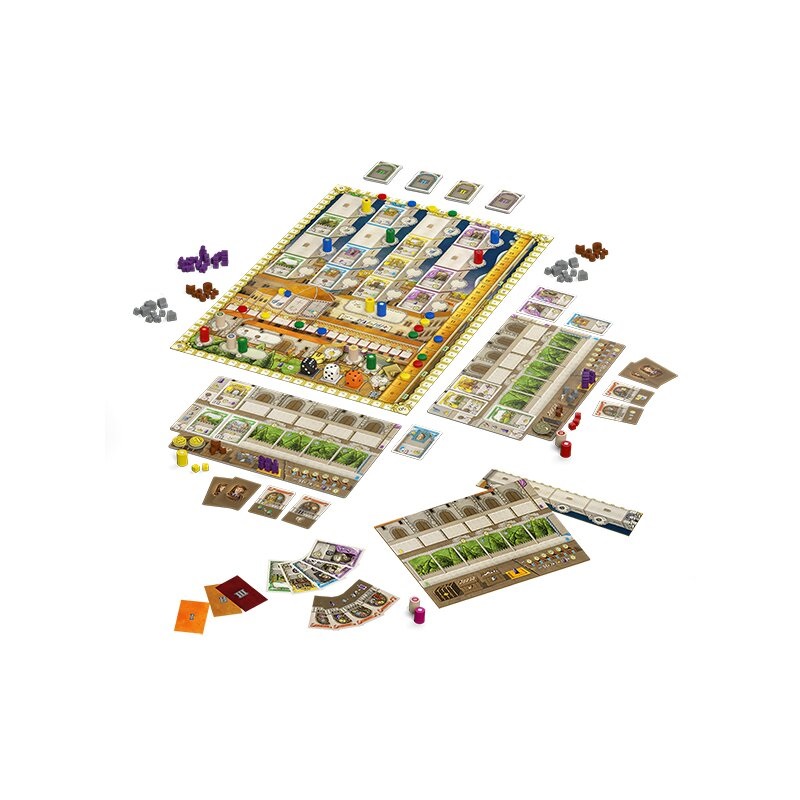 Cranio Creations Lorenzo il Magnifico - Nuova Edizione, Gioco da Tavolo Strategico Ambientato nel Rinascimento, 2-4 Giocatori, 60 min