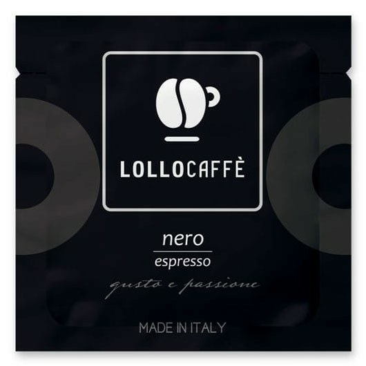 Lollo Caffè Amore Assoluto - Cialde Compostabili da 100 pz, Gusto Pieno e Cremoso