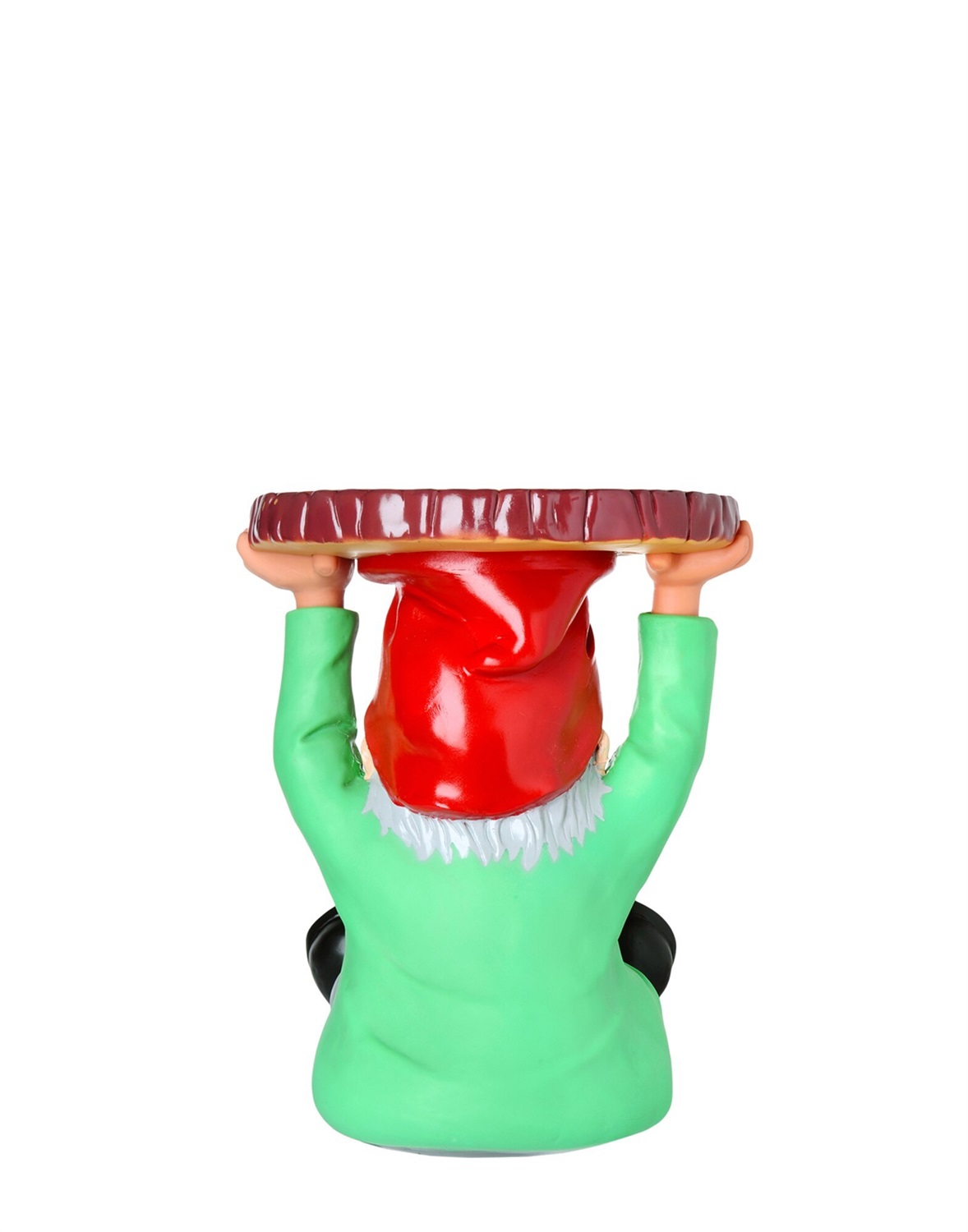 Kartell Sgabello-Tavolino Attila 8821/00 - Verde - Tecnopolimero - Design Philippe Starck