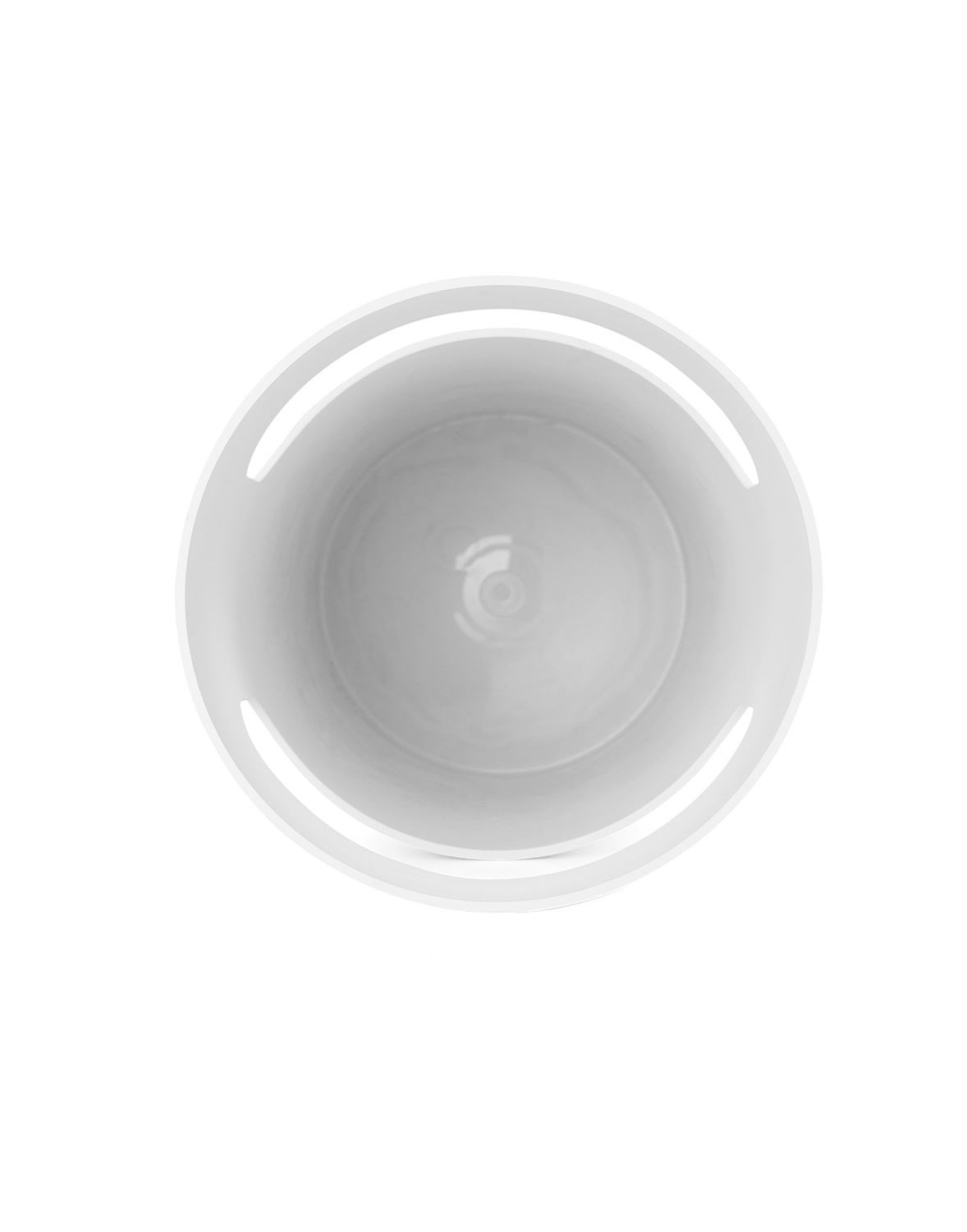 Kartell Portaombrelli Gino Colombini Bianco - Tecnopolimero Riciclato, Soft Touch, Ø25cm x H60cm