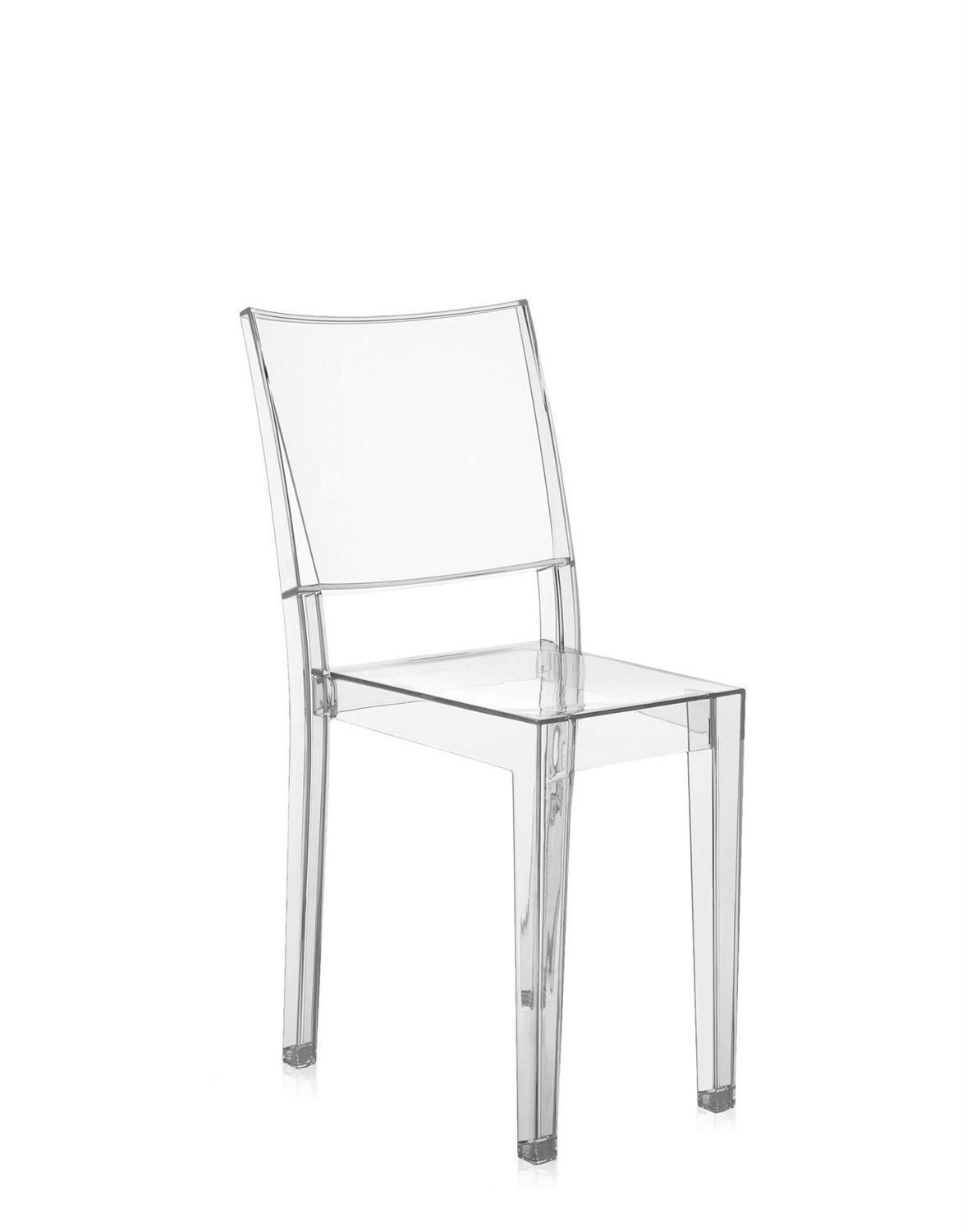 Kartell La Marie Sedia Impilabile Trasparente in Policarbonato - Design Philippe Starck