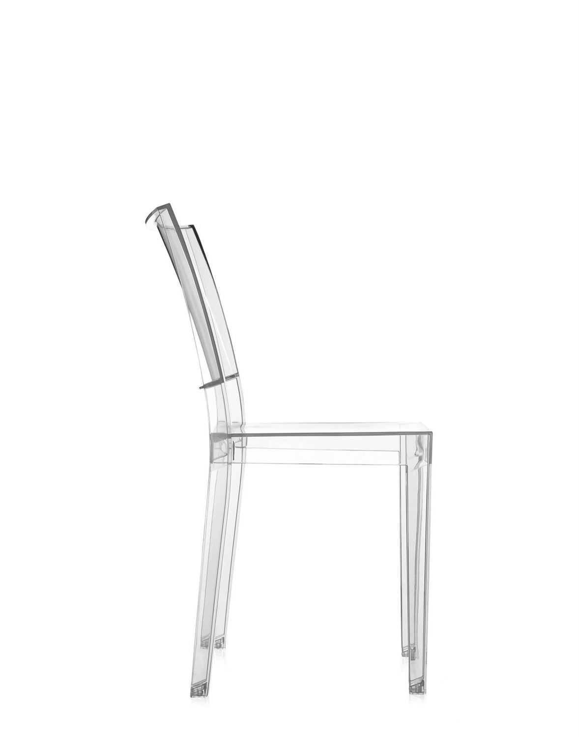 Kartell La Marie Sedia Impilabile Trasparente in Policarbonato - Design Philippe Starck