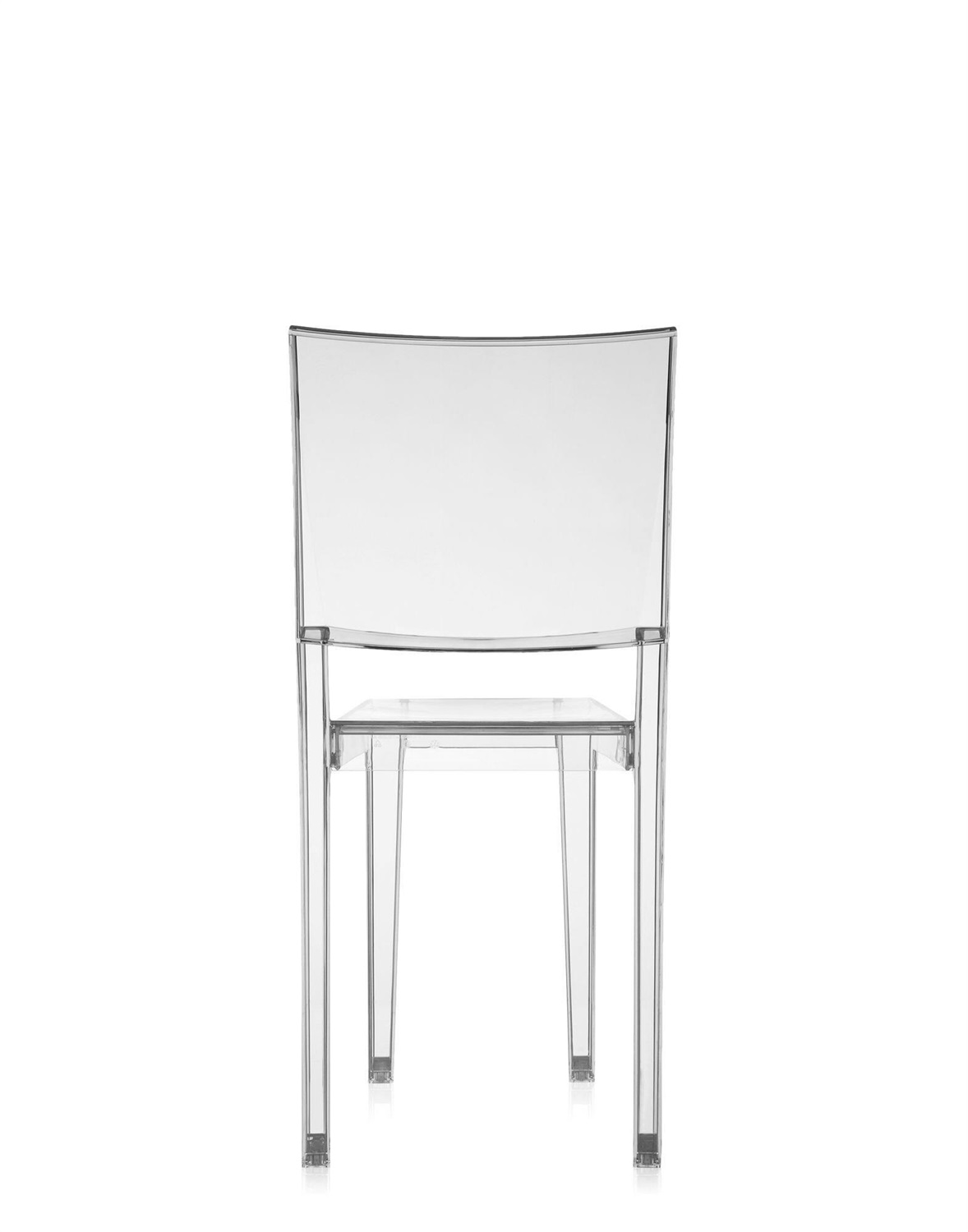 Kartell La Marie Sedia Impilabile Trasparente in Policarbonato - Design Philippe Starck
