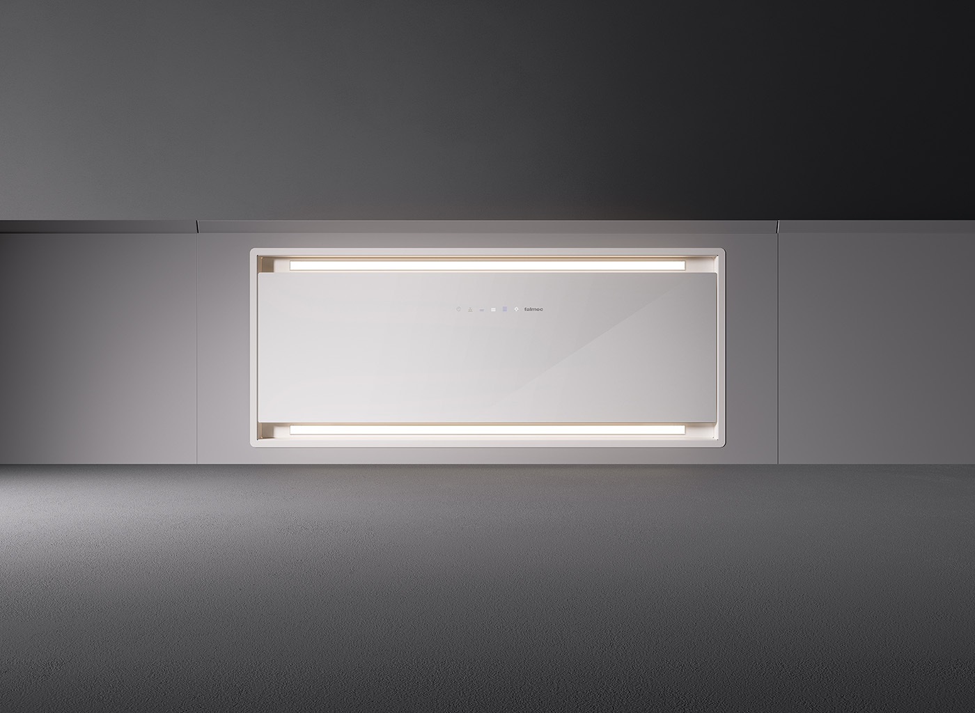 Falmec Parallel Cappa a Incasso 70 cm Nero 800 m³/h Aspirante/Filtrante Classe Energetica B