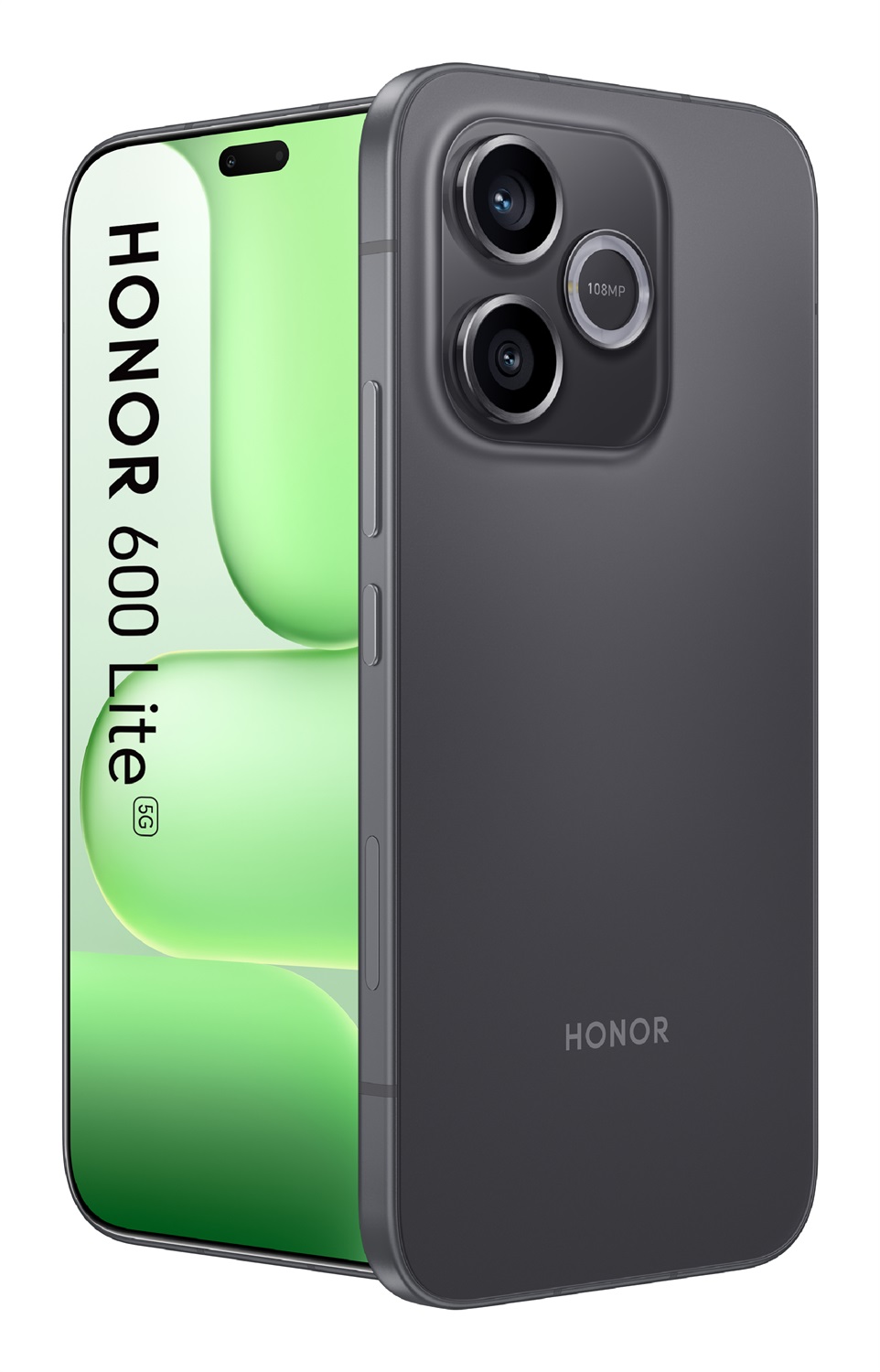 Honor BUNDLE 600 LITE 256GB Nero con WATCH 2i - Display 6.6'', 8GB RAM, 108MP, Doppia SIM, 5G