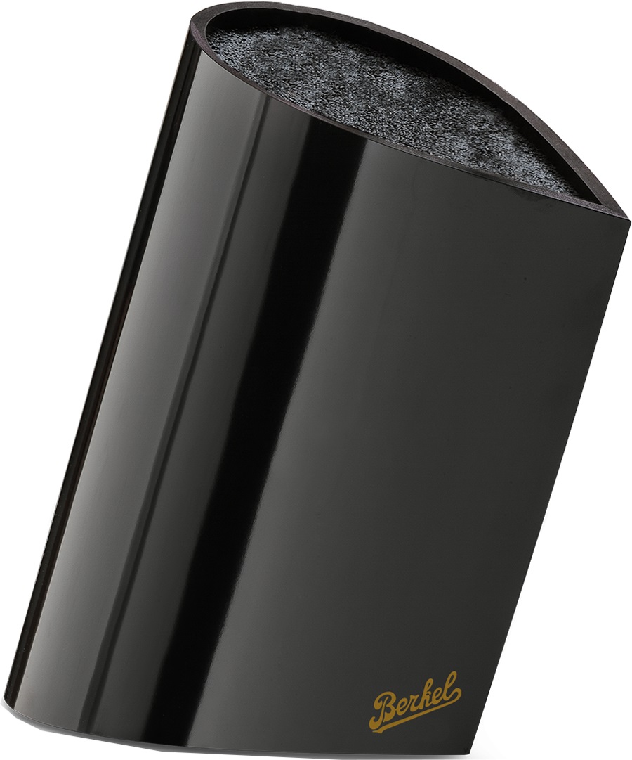 Berkel BBA1NKWK000CB Ceppo Portacoltelli Nero - Design Essenziale, Capacità Fino a Sei Coltelli, Massima Igiene