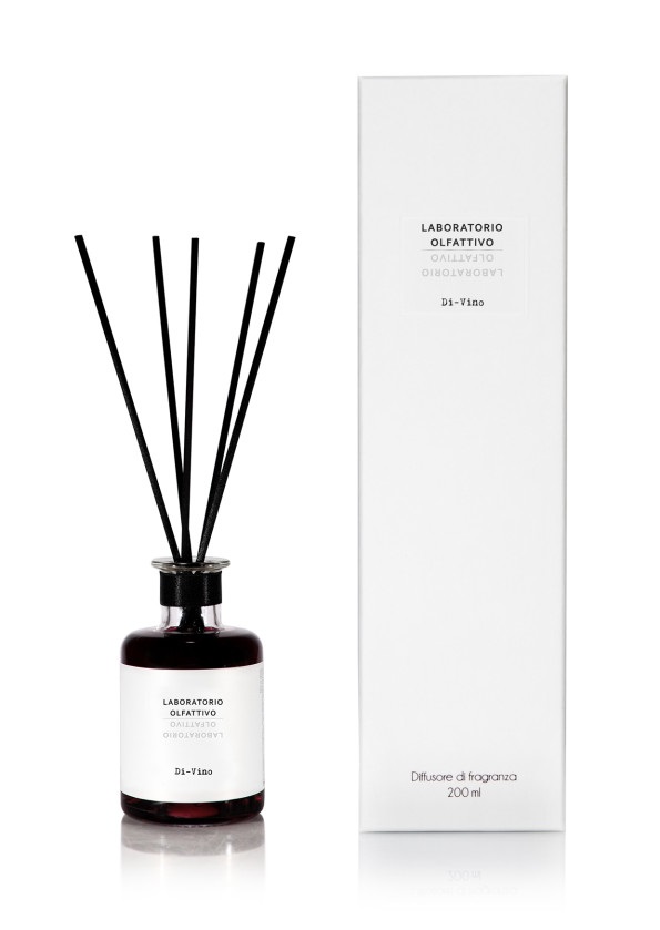 Laboratorio Olfattivo DI-VINO Diffusore Ambiente 200 ml - Fragranza con Note di Uva, Gourmand e Vaniglia