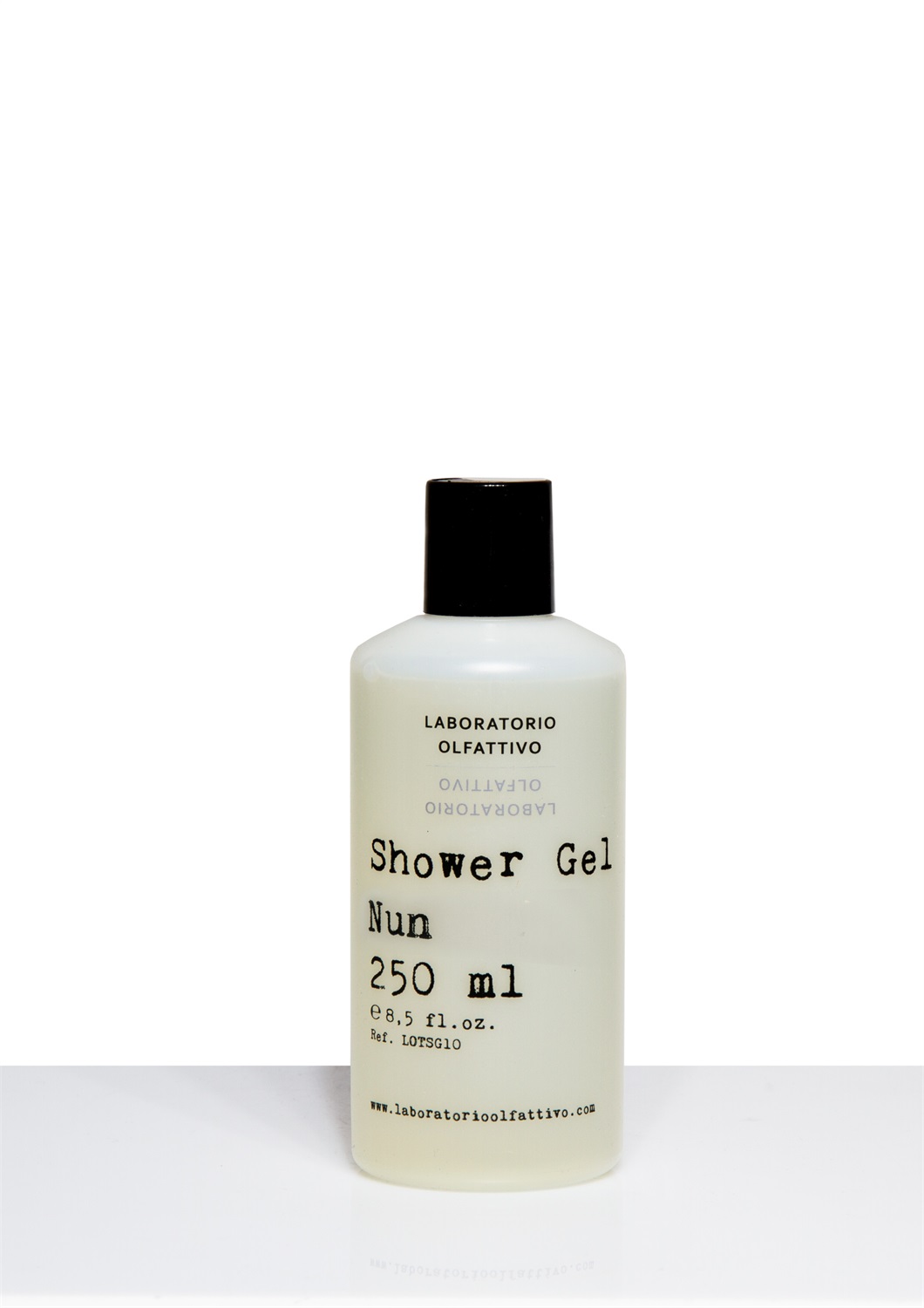 Laboratorio Olfattivo Nun Gel Doccia 250 ml - Idratante con Ambra, Bergamotto, Giacinto, Limone, Fiore di loto, Muschio, Neroli, Pera, Ylang-ylang e Miele