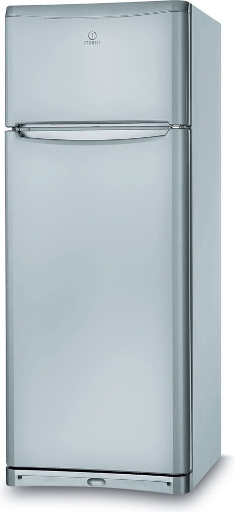 Indesit Frigorifero Combinato TEAAN 5 S 1 - Doppia Porta Libera Installazione Argento, Classe F, 282 kWh/a